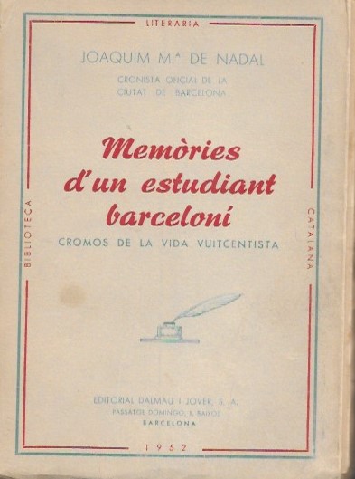Memòries d´un estudiant barceloní
