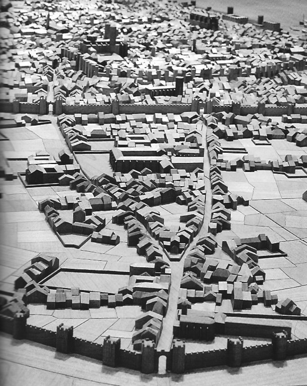 Free Tour Barcelona-gótica-maqueta